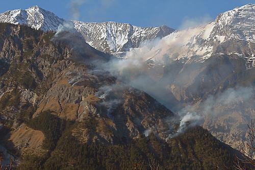 Waldbrand am Berg Alles über Österreich Community im